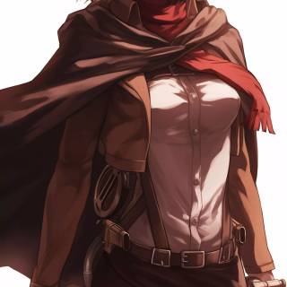 AoT Mikasa anime wallpaper