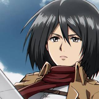 AoT Mikasa anime wallpaper