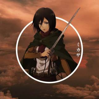 AoT Mikasa anime wallpaper