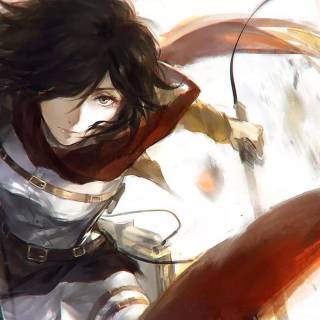 AoT Mikasa anime wallpaper