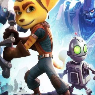 Ratchet and Clank HD PS5 wallpaper