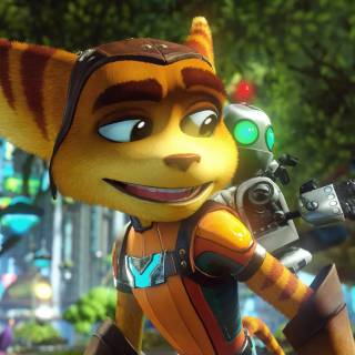 Ratchet and Clank HD PS5 wallpaper