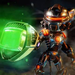 Ratchet and Clank HD PS5 wallpaper