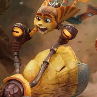 Ratchet and Clank HD PS5 wallpaper