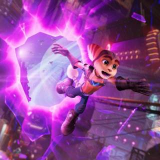 Ratchet and Clank HD PS5 wallpaper