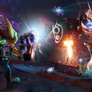 Ratchet and Clank HD PS5 wallpaper