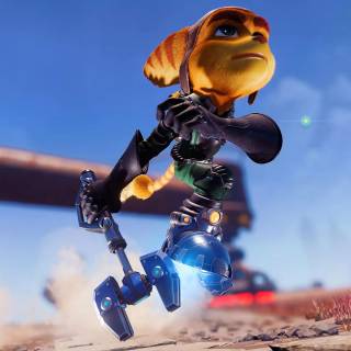 Ratchet and Clank HD PS5 wallpaper