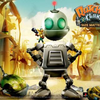 Ratchet and Clank HD PS5 wallpaper