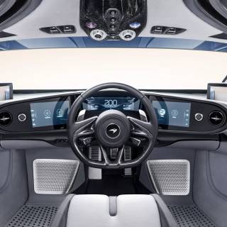 McLaren interior wallpaper