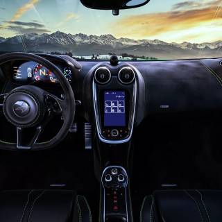 McLaren interior wallpaper