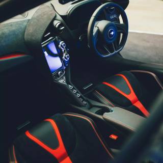 McLaren interior wallpaper