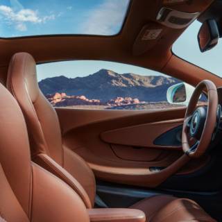 McLaren interior wallpaper