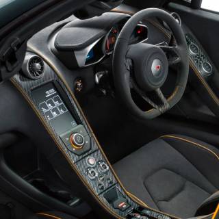 McLaren interior wallpaper