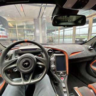 McLaren interior wallpaper