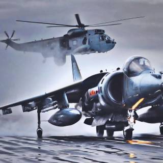 British Aerospace Sea Harrier wallpaper