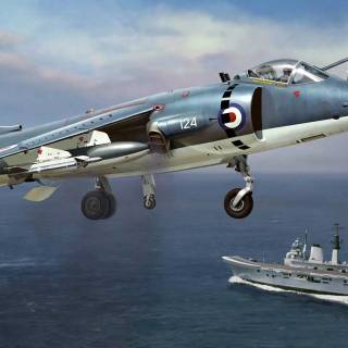 British Aerospace Sea Harrier wallpaper