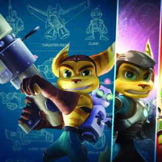 Ratchet and Clank wallpaper