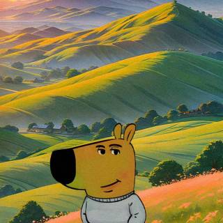 Chill Guy phone wallpaper