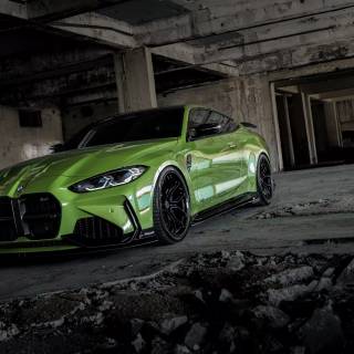 BMW laptop 4k wallpaper