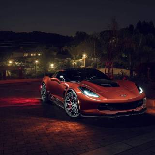 Corvette Z06 4k wallpaper