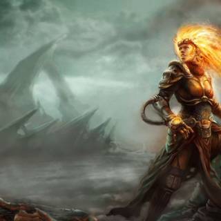 4k magical wallpaper