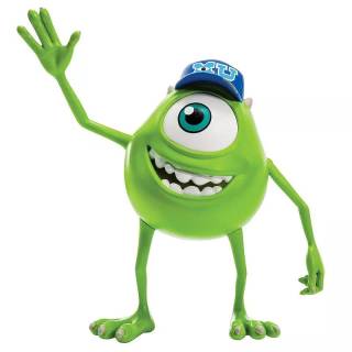 Mike Wazowski phone wallpaper