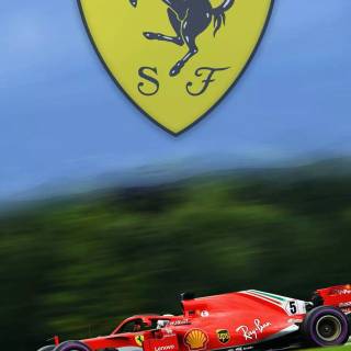 Scuderia Ferrari phone wallpaper