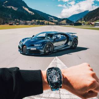 Bugatti Tourbillon phone wallpaper