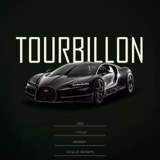 Bugatti Tourbillon phone wallpaper