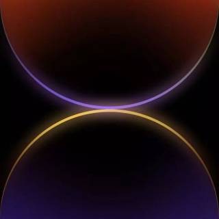 iPhone 15 neon wallpaper