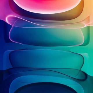 iPhone 15 neon wallpaper