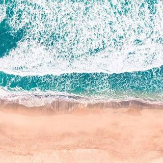 Preppy beach iPhone wallpaper