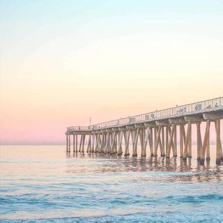 Preppy beach iPhone wallpaper