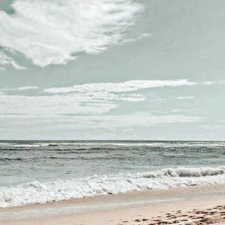 Preppy beach iPhone wallpaper