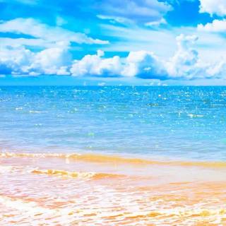 Preppy beach iPhone wallpaper