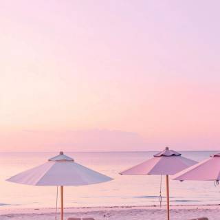 Preppy beach iPhone wallpaper