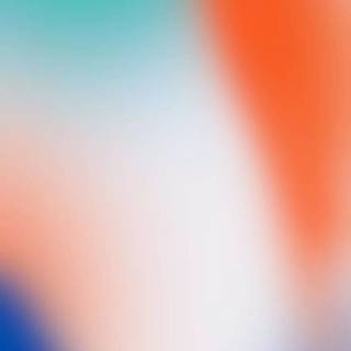 Orange blue iPhone wallpaper