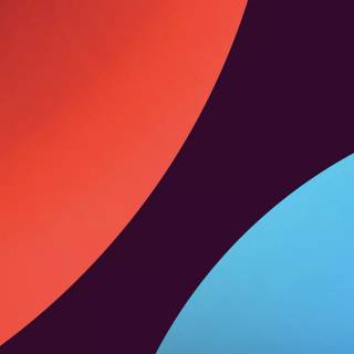 Orange blue iPhone wallpaper