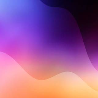 Orange blue iPhone wallpaper