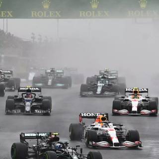 F1 cars phone wallpaper