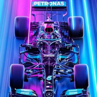 F1 cars phone wallpaper