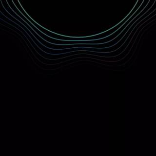 Clean black phone wallpaper