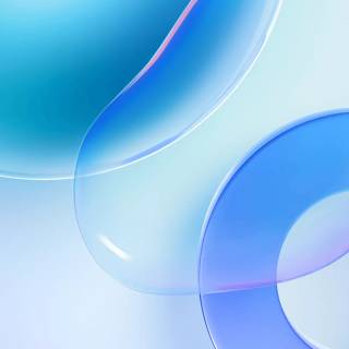 Blue phone aesthetic wallpaper