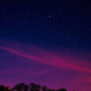 iPhone pink sky wallpaper