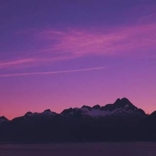 iPhone pink sky wallpaper