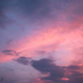 iPhone pink sky wallpaper