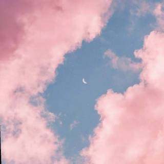 iPhone pink sky wallpaper