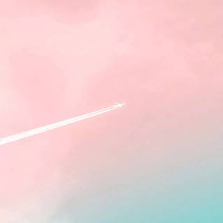 iPhone pink sky wallpaper