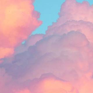 iPhone pink sky wallpaper