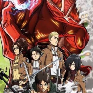 Eren Mikasa Armin phone wallpaper